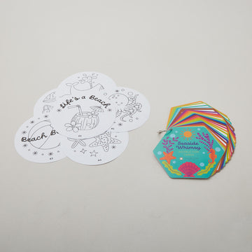 Seaside Whimsy Peel & Stitch and Perle Cotton Duo