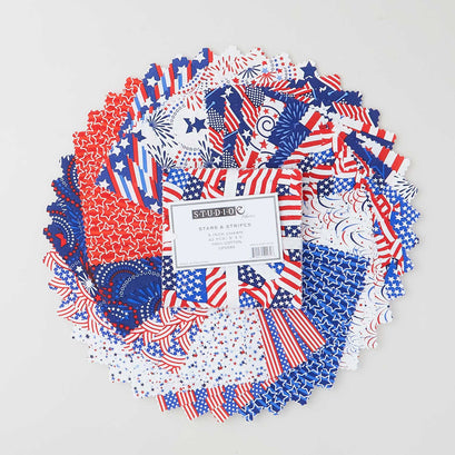 Stars & Stripes Favorites 5" Squares