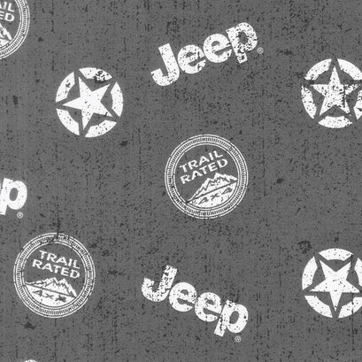 Jeep in the Wild - Jeep Toss Black Yardage