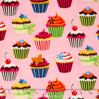 Sweet Tooth - Camellia Yardage