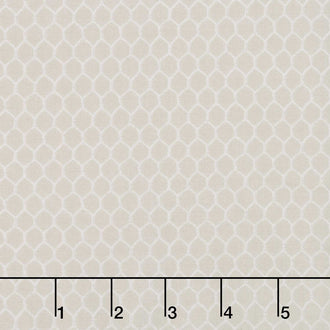 Morning Serenade - Chicken Wire Cream Yardage