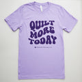 Missouri Star Quilt More Today Purple T-shirt - XL