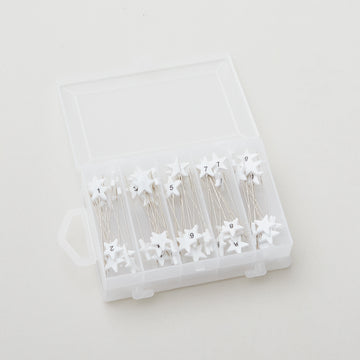 Flathead Star Numbered & Directional Pins - 115 ct. Alternative View #1