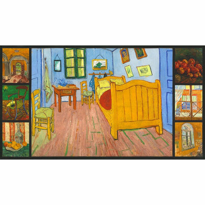 Vincent Van Gogh 3 - Bedroom in Arles Multi Digitally Printed Panel