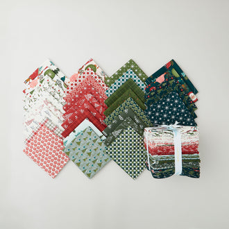 Christmas is in Town Fat Quarter Bundle