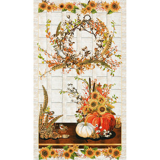 Shades of the Season 11 - Wreath Harvest Metallic Panel