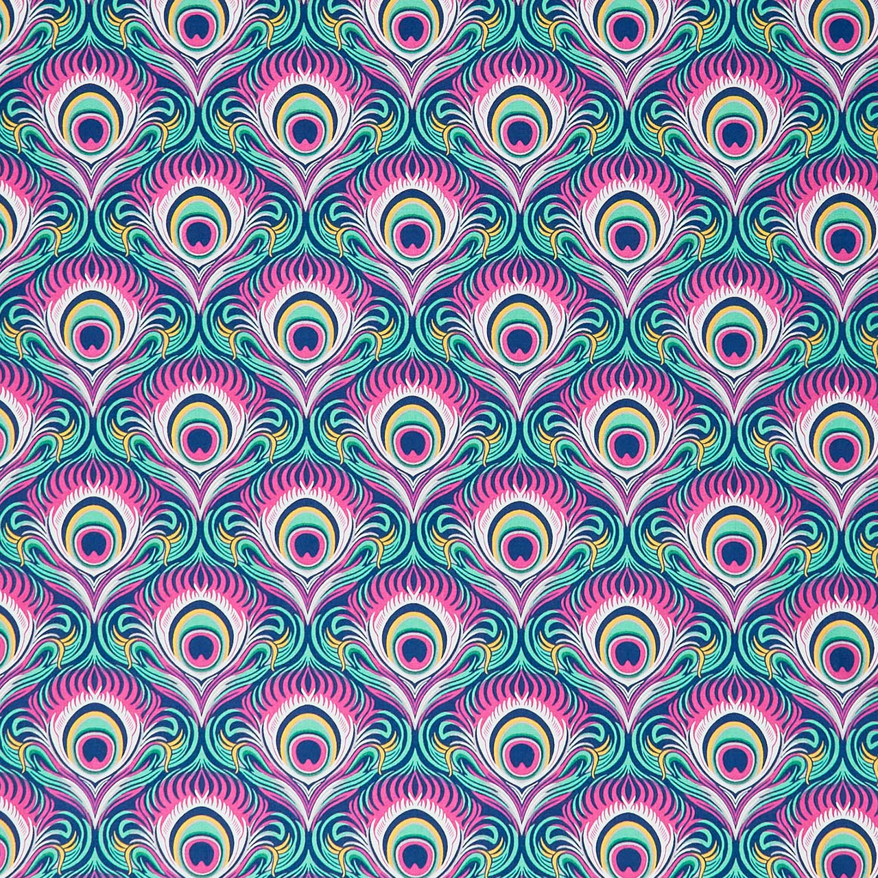 Wild Abandon - Seduction Midnight Yardage Primary Image