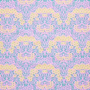 Kaffe Fassett x The Original Morris & Co. - Michaelmas Daisy Pink Yardage
