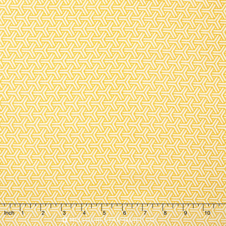 Fancy & Fabulous - Yellow Yardage