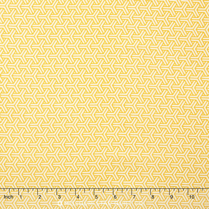 Fancy & Fabulous - Yellow Yardage