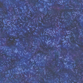 Floral Fun Batiks - Mini Mix Marine Yardage