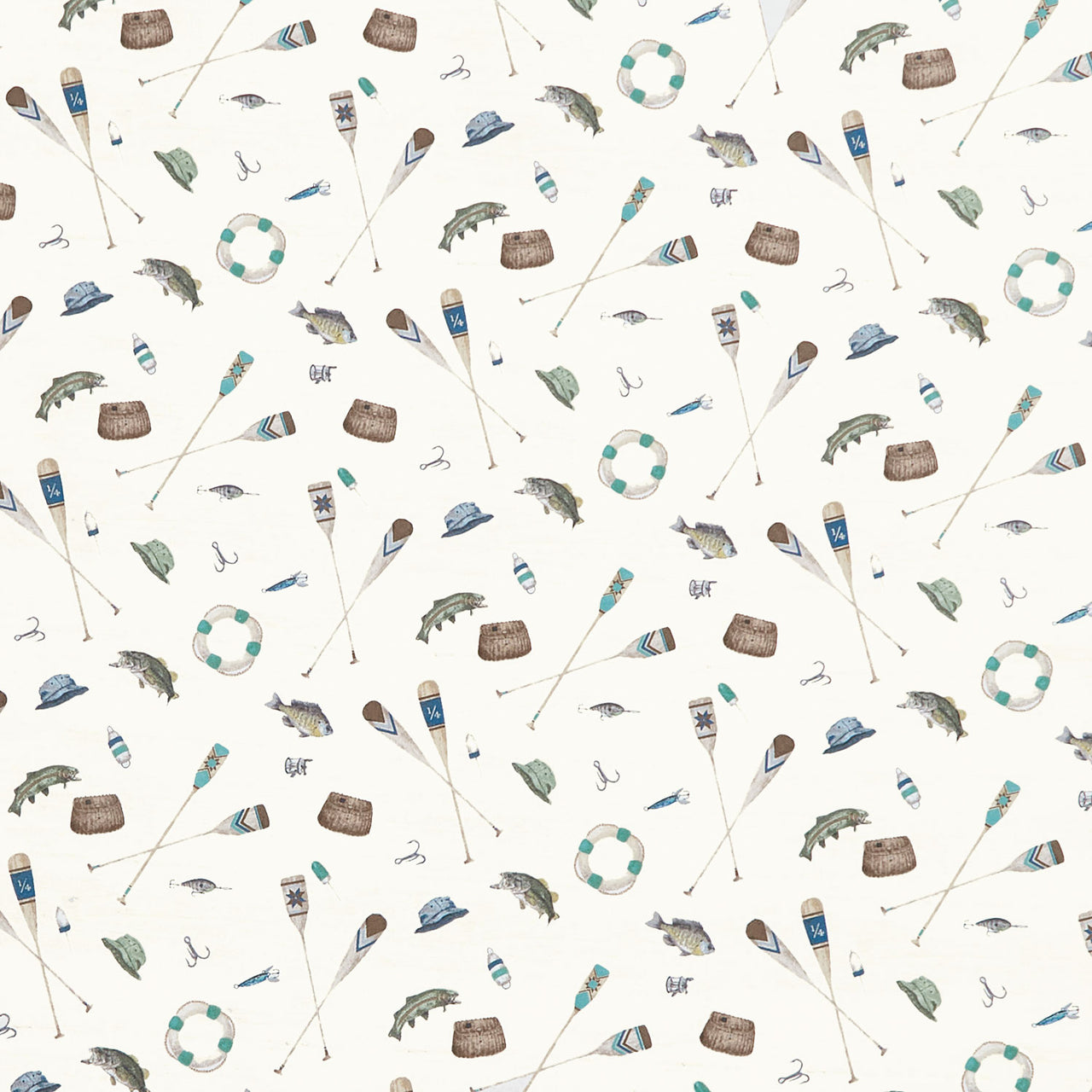 Wake at the Lake - Icons Parchment Yardage Primary Image
