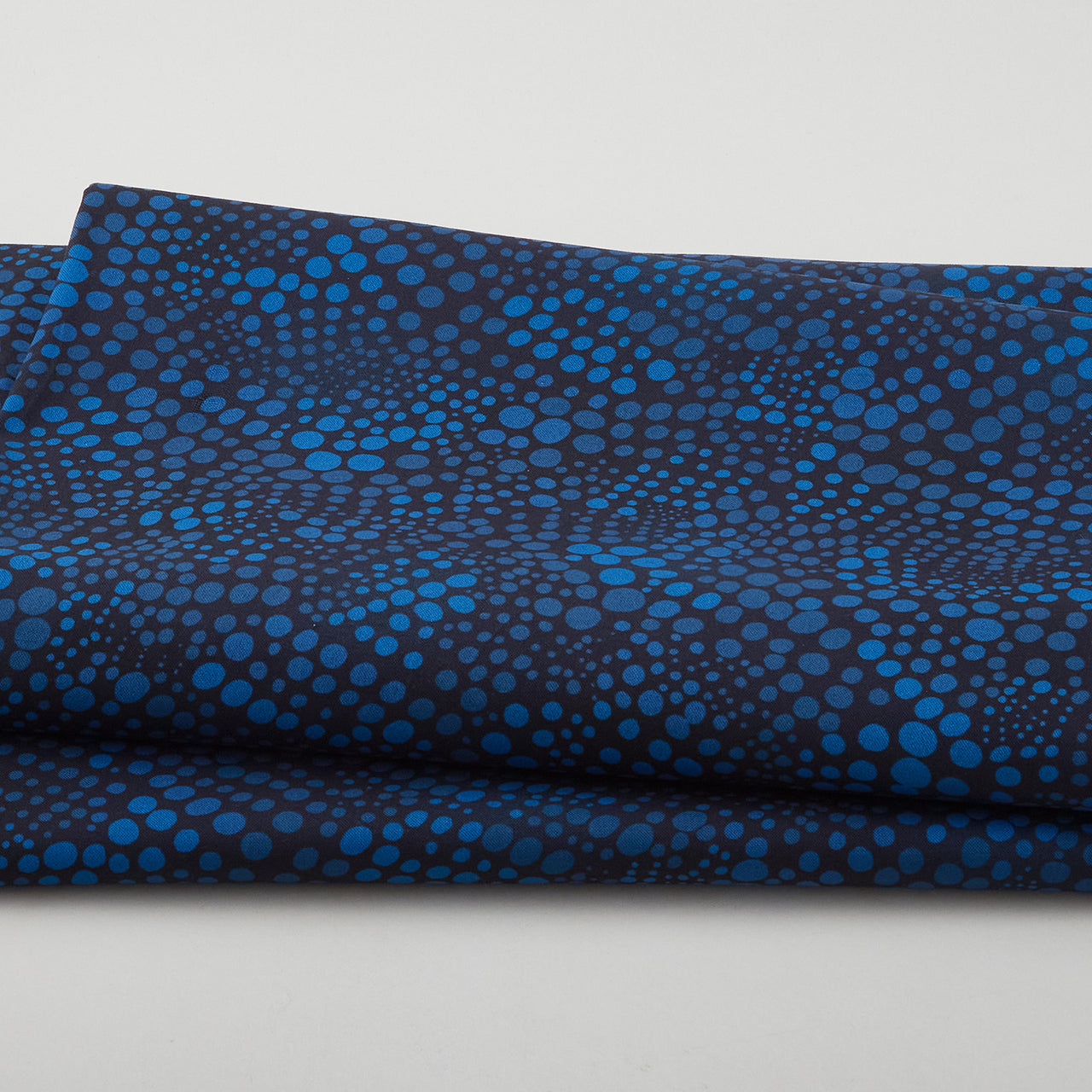 Dot To Dot - Navy 118" Wide 3 Yard Cut