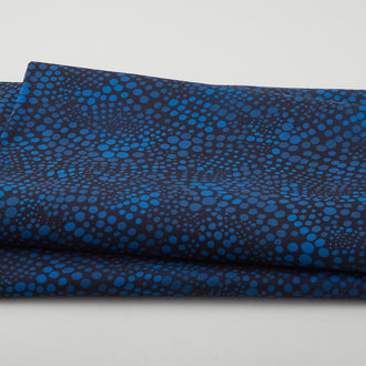Dot To Dot - Navy 118" Wide 3 Yard Cut