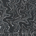 Holiday Flourish 11 - Silver Marble Ebony Metallic Yardage