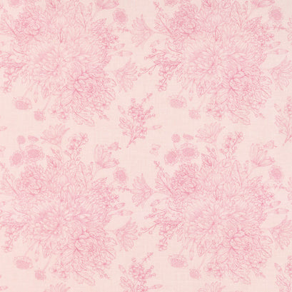 Love Story - Floral Pink Yardage