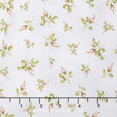 Le Jardin Parisien - Flowers Grey Yardage