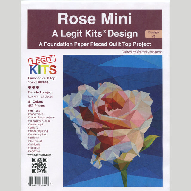 Rose Mini Quilt Pattern Primary Image