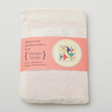 Triangle Tango Embroidery Kit