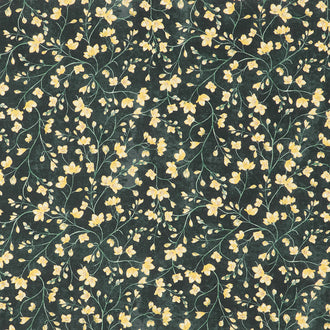 Tulip Fields - Blooming Buds Soot Yardage