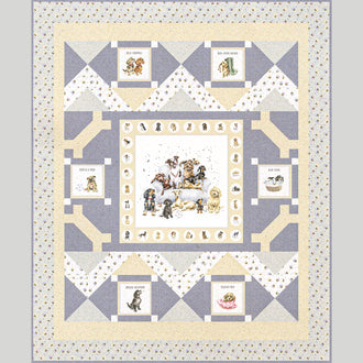 Pet Treats Quilt Kit - Dogs