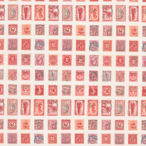 Eclectic Elements - Palette Red Stamps Yardage