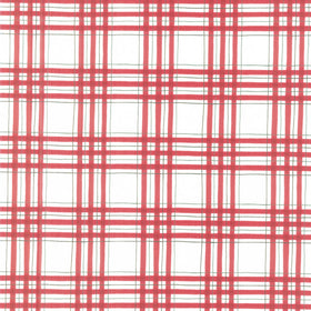 Woodland Winter (Moda) - Woodland Plaid Snowy White Yardage Primary Image