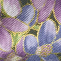 Avery Hill - Blossom Flowers Lavender Metallic Yardage
