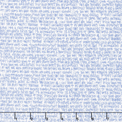 Architextures - 2018 New Colors Text Blueprint Yardage