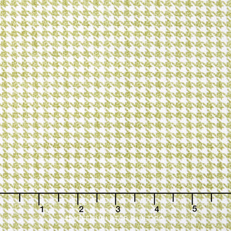 Meadow Sweets - Meadow Houndstooth Green Yardage