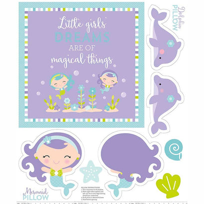Under the Sea - Mermaid Purple Panel
