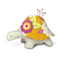 Henrietta Turtle Pincushion Fabric Kit - Silver Primary Image