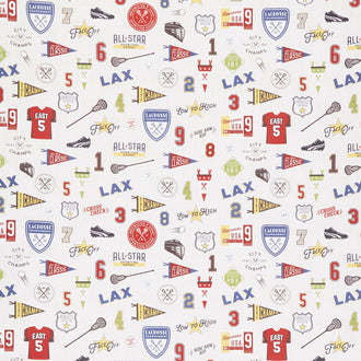Varsity - Lacrosse Main Gray Yardage