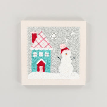 Snowplace Like Home Punch Needle Frame Kit