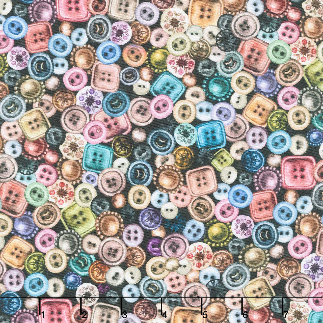 Make it Sew - Buttons Antique Yardage