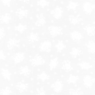Blackout - Florals White Yardage