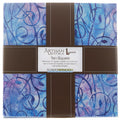 Artisan Batiks - Fancy Feathers Ten Squares