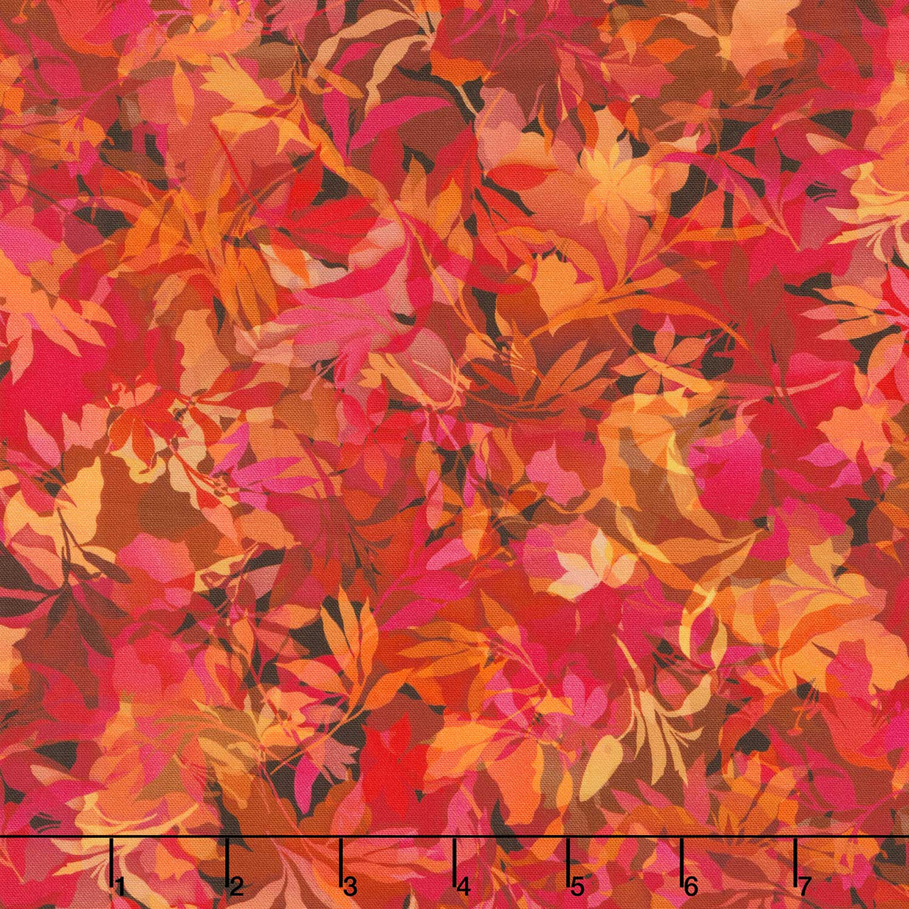 Artful Blooms - Leaves Camellia Yardage