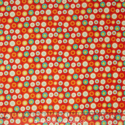 Boy Crazy - Stars Red Yardage