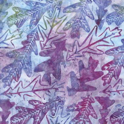 Tonga Batiks - Gecko Oakleaf Mystical Yardage