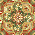 Holiday Flourish 10 - Holiday Medallion Holiday Metallic Yardage