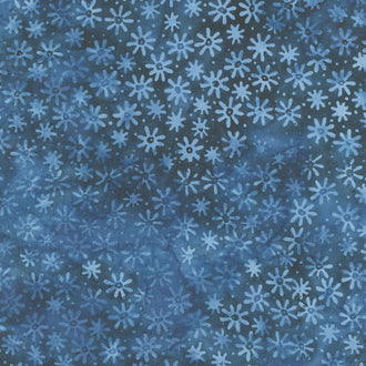 Twilight Batiks - Mini Daisy Storm Yardage
