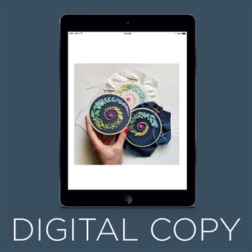 Digital Download - Spiral Sampler Embroidery Pattern Primary Image