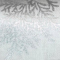 Holiday Flourish 11 - Peacock Poinsettias Blue Metallic Yardage