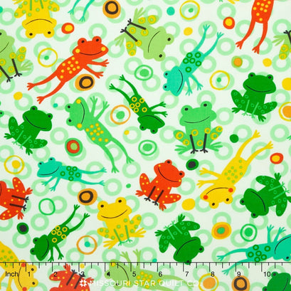 Jump Into Fun - Frog Summer Yardage