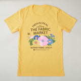 Missouri Star Botany Fabric Lately? T-shirt Heather Yellow-Gold -L Primary Image
