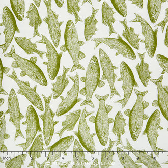 Trail Mix - Fish Green Yardage
