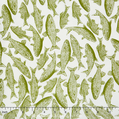 Trail Mix - Fish Green Yardage