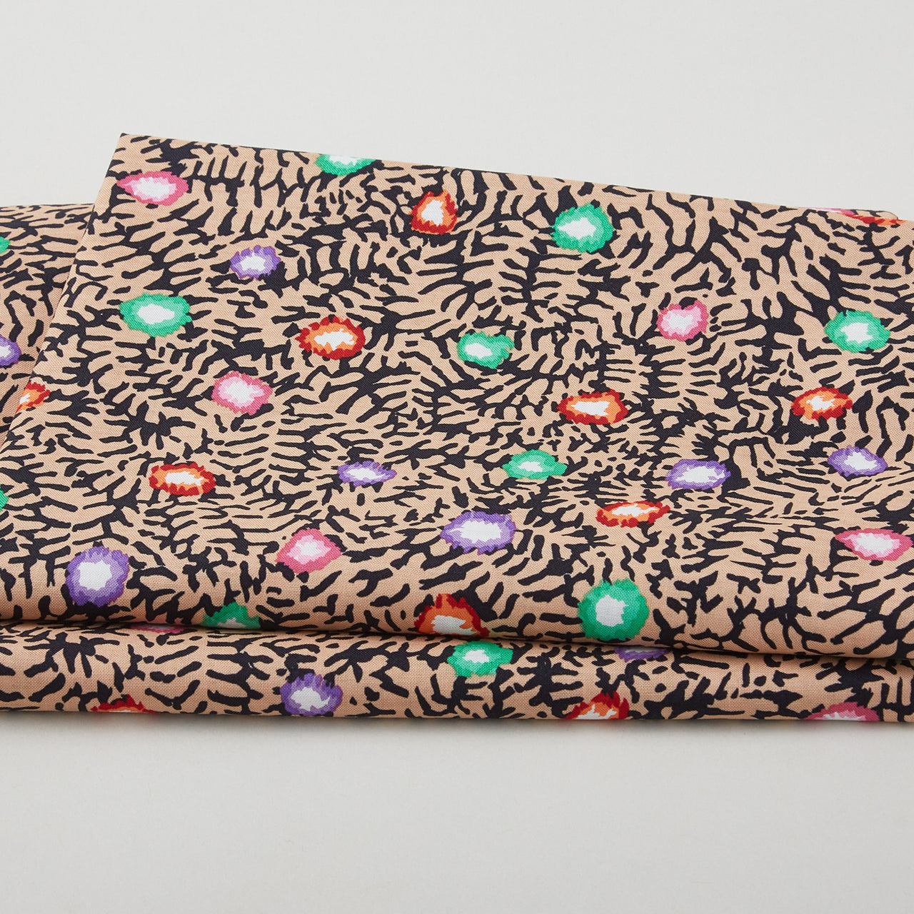 Kaffe Fassett - Stash Moss Flower Ochre 2 Yard Cut