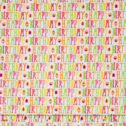 Surprise! - Birthday Pink Yardage